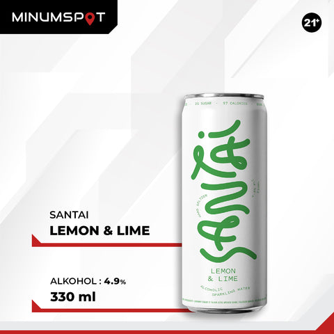 Santai Lemon Lime 330ml