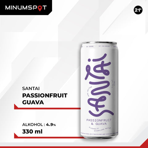 Santai Passionfruit Guava 330ml